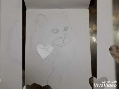 How to draw a kitten?(My Handmade by Sema)