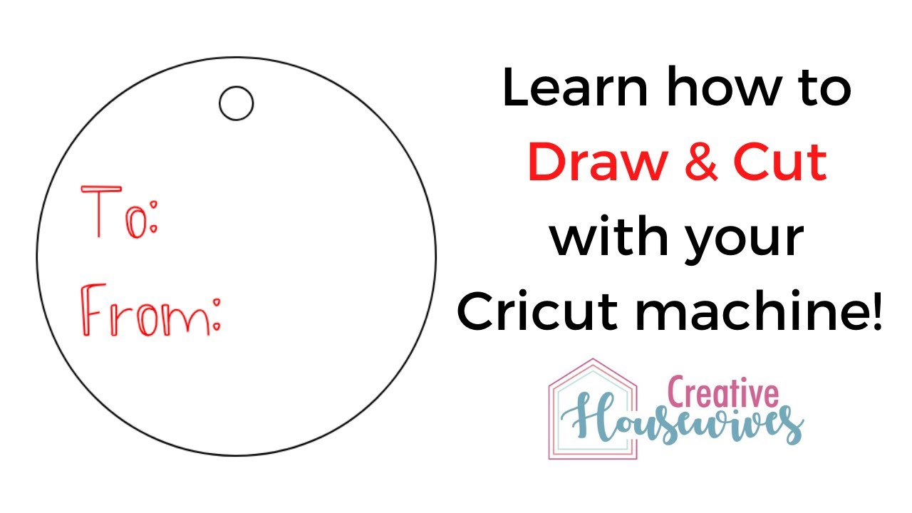 How to Draw then Cut with your Cricut Machine
