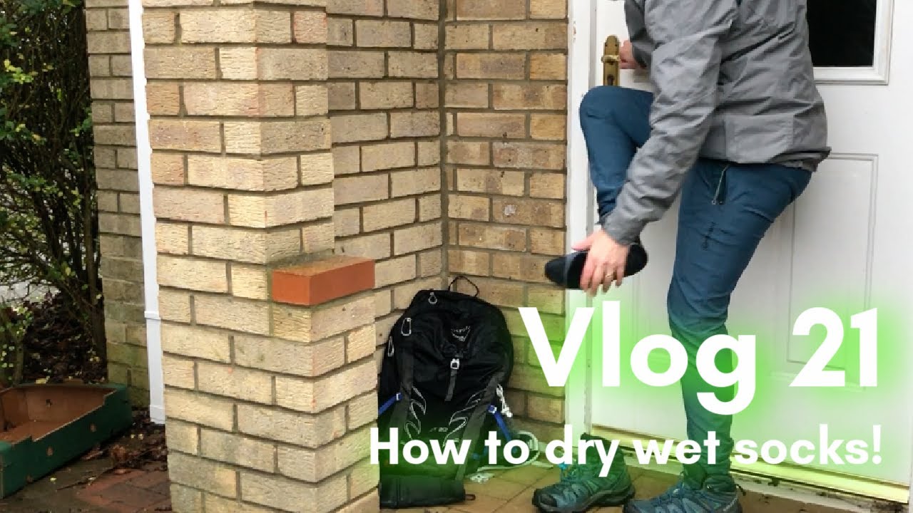 HOW TO DRY WET SOCKS WHEN ON A BACKPACKING TRIP