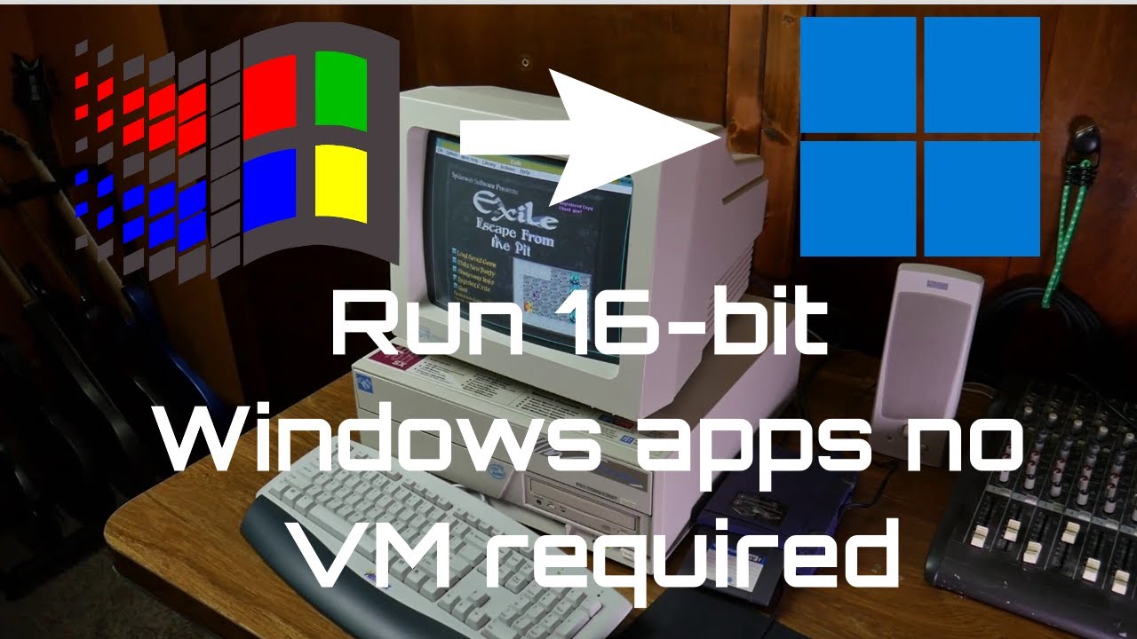 How to easily run 16-bit apps on 64-bit modern Windows!