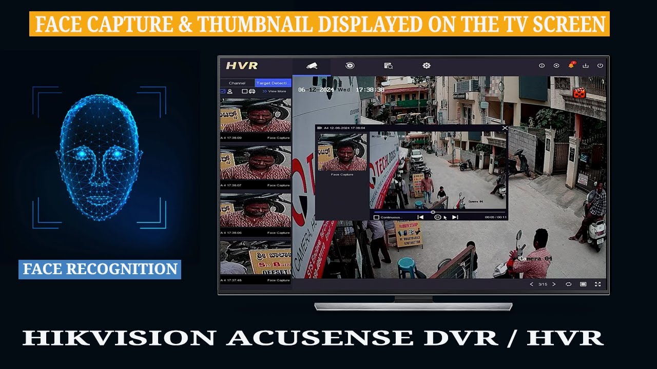 How to Enable Face Capture on Your Hikvision AcuSense DVR/HVR and Display Thumbnail View on Live