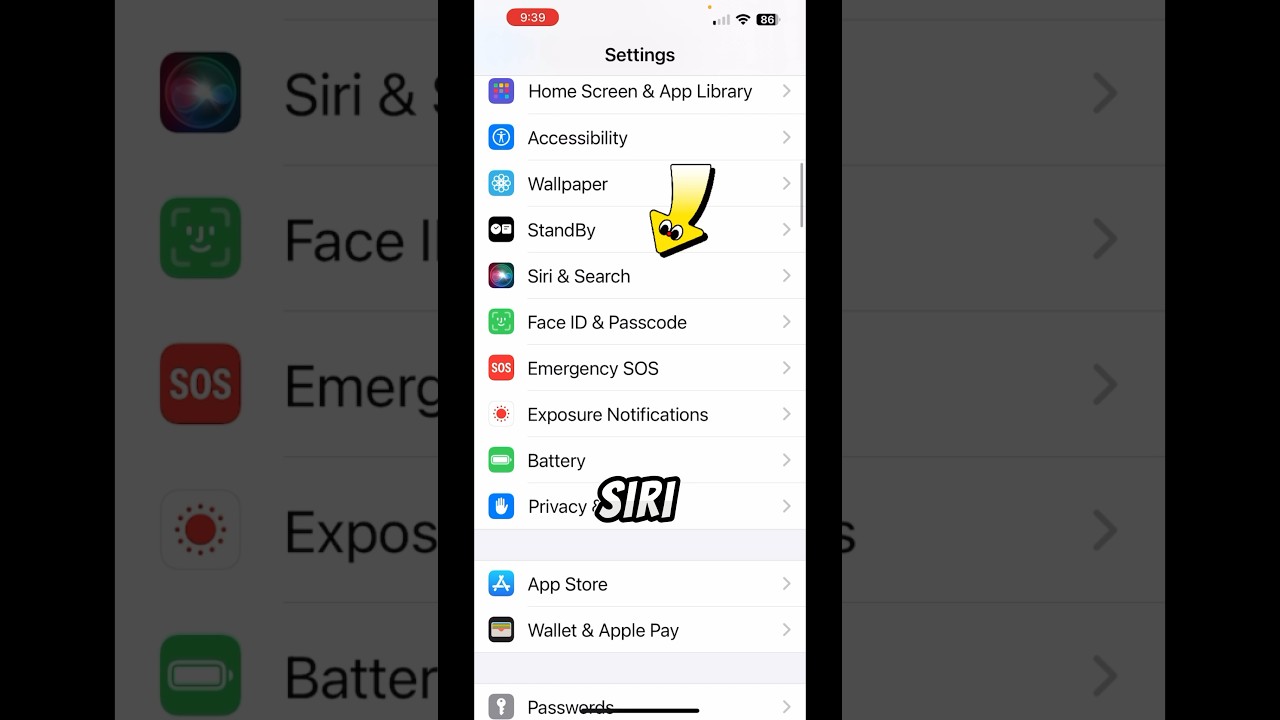 How to Enable Siri on iPhone 🗣️📲