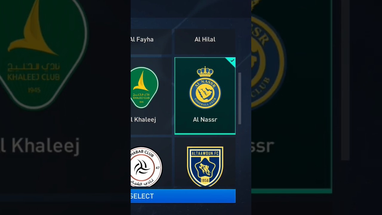 How to Find 🤝 Al Nassr in FIFA mobile 📱 #fifamobile #shorts