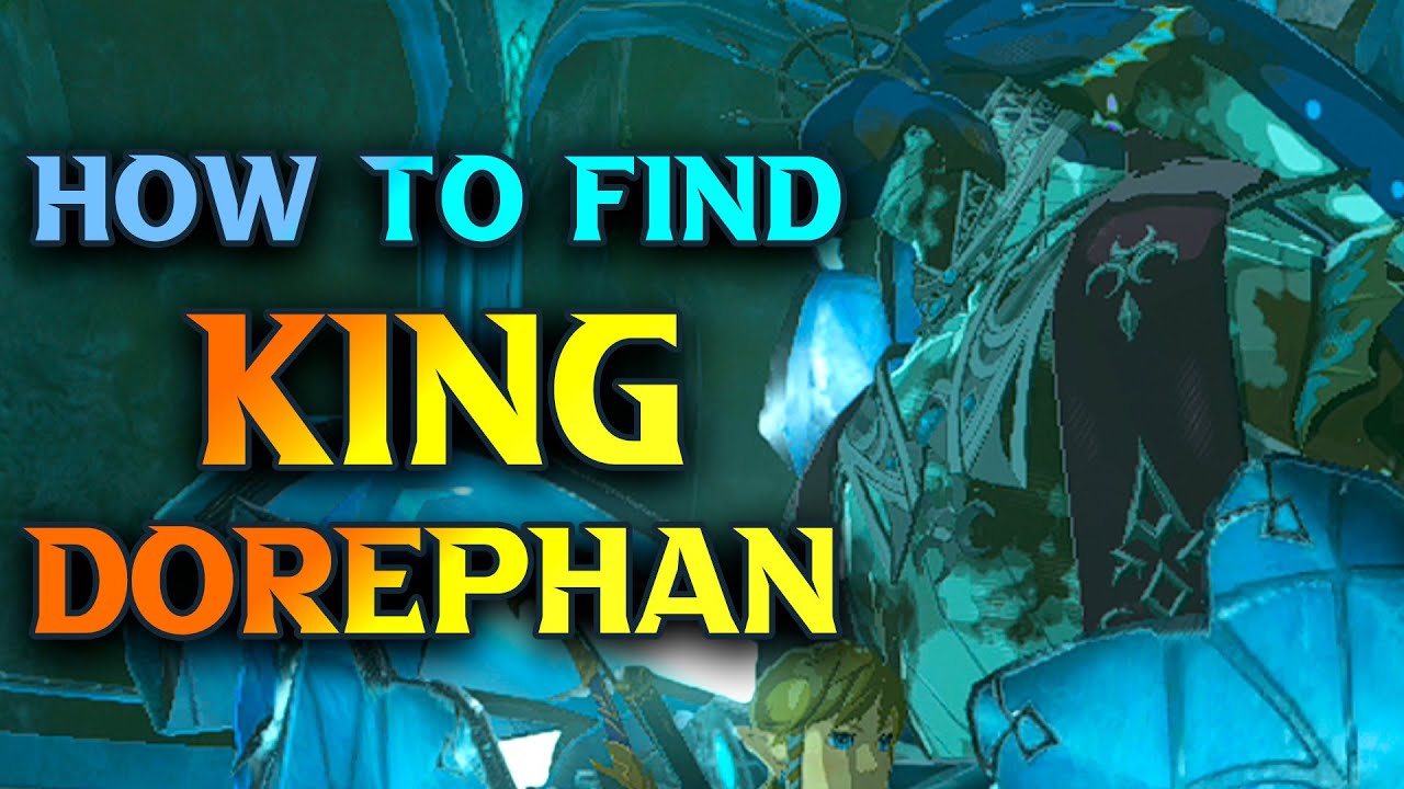 How To Find King Dorephan - Pristine Sanctum Location Zelda Tears Of The Kingdom
