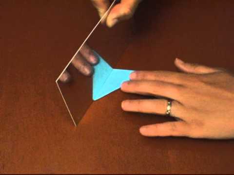How to find symmetry with a mirror
