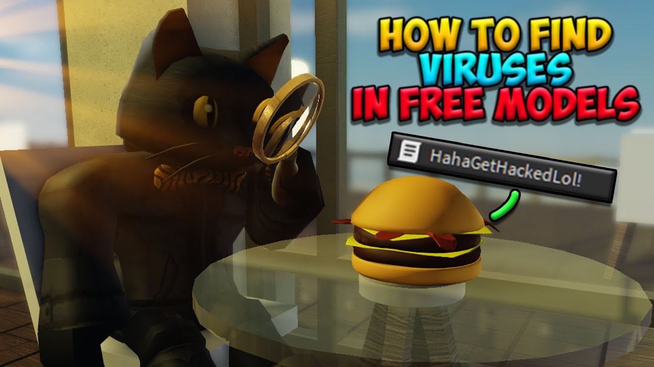 How to find Viruses in Free Models (Roblox)