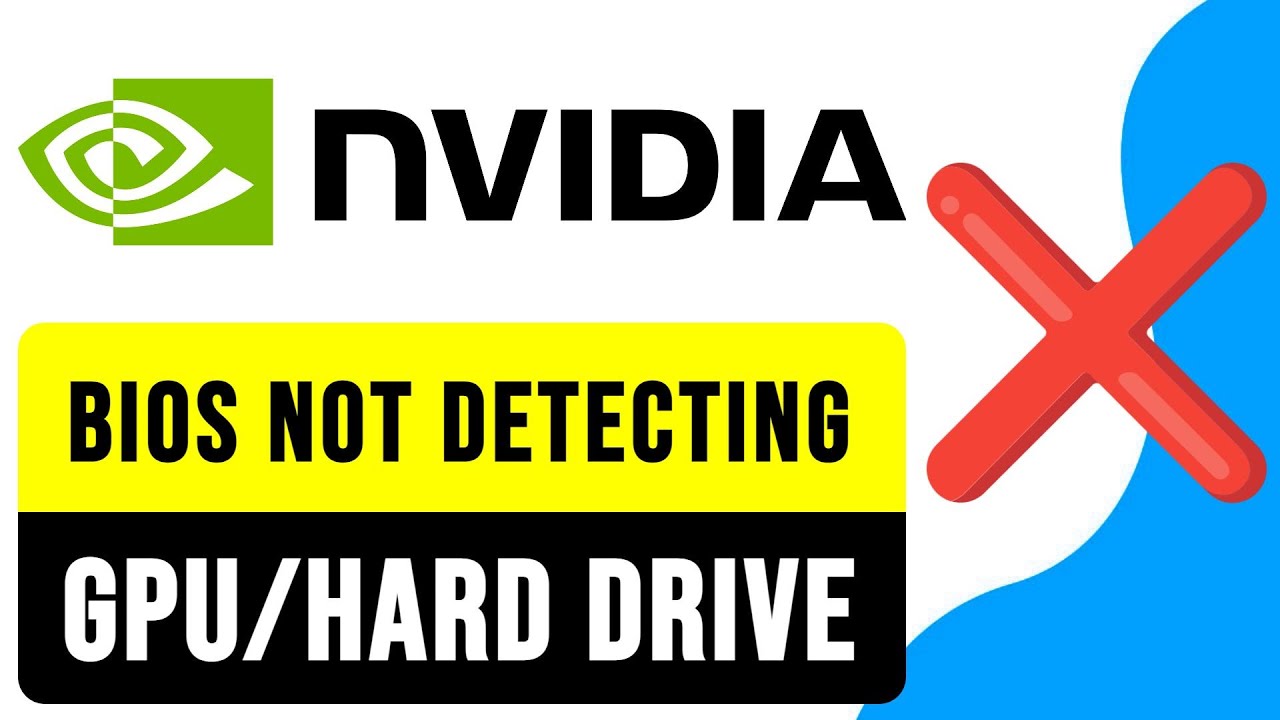How to FIX BIOS Not Detecting GPU/Hard Drive 2024 | Enable GPU in BIOS