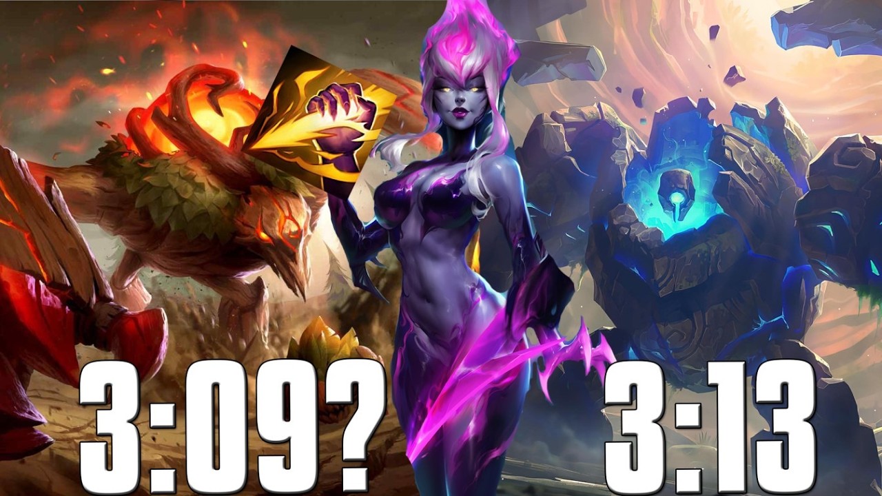 How To Full Clear FAST As Evelynn Jungle One Smite Only