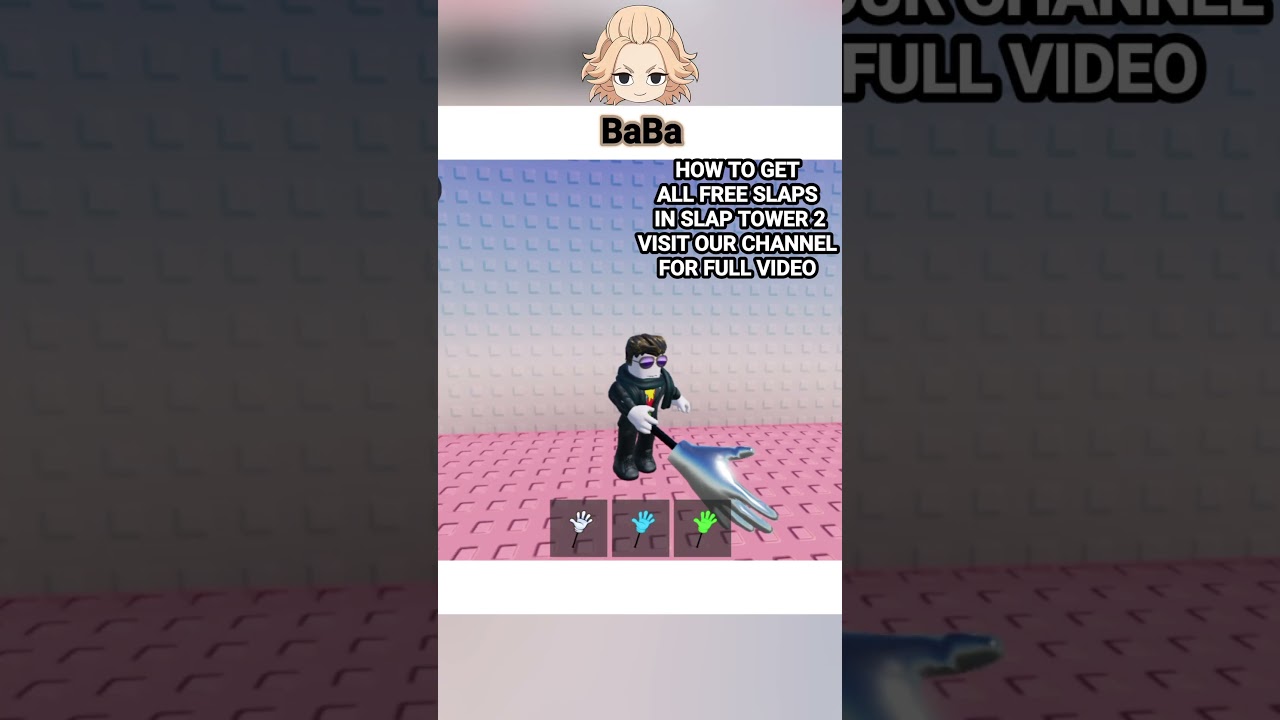HOW TO GET ALL FREE SLAPS IN SLAP TOWER 2 #roblox