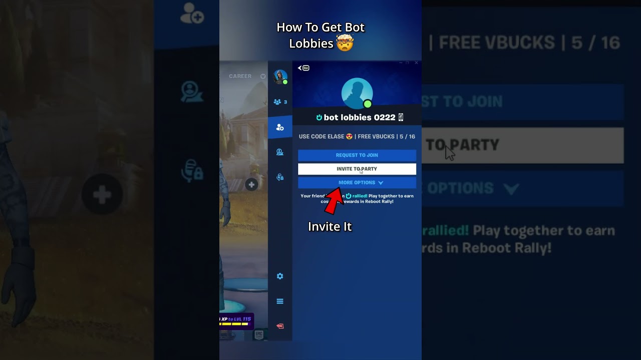 How To Get Bot Lobbies 🤫 #kevinfn #fortnite #shorts