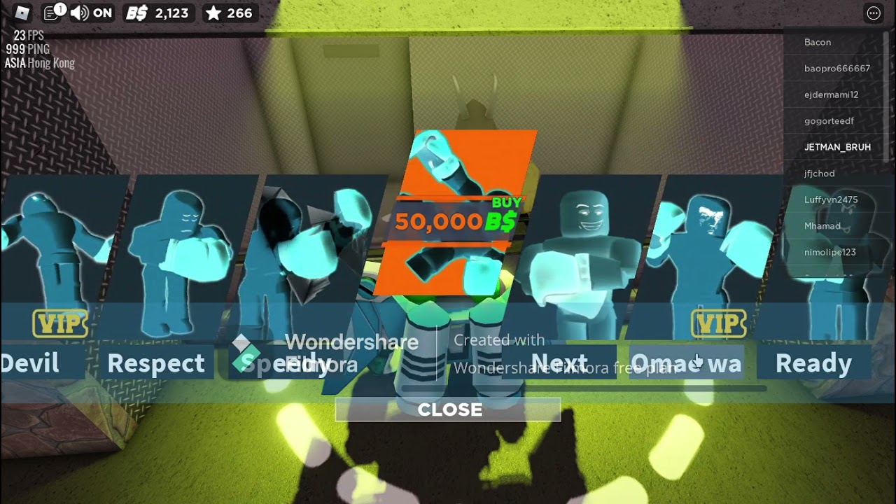 HOW TO GET INFO ANIMATION IN ROBLOX BOXING LEGENDS