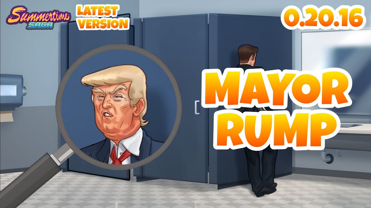 How to get Mayor Rump Scene - Summertime Saga 0.20.16 (Latest Version)