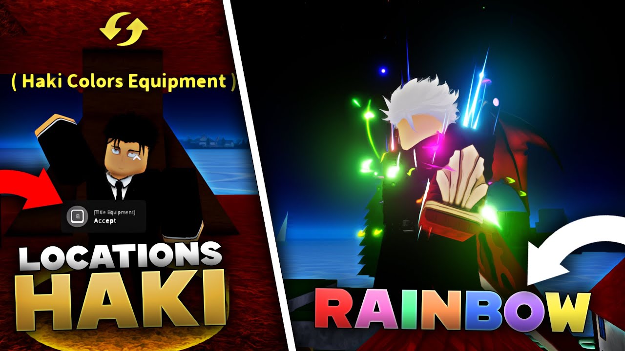 How To Get *RAINBOW* Haki (All Haki Locations) | Verse Piece #versepiece