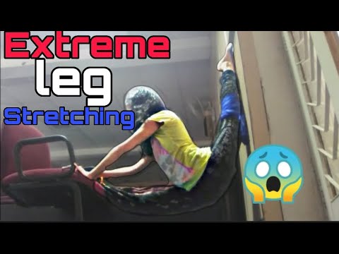 How to get really flexible leg / Extreme leg stretching