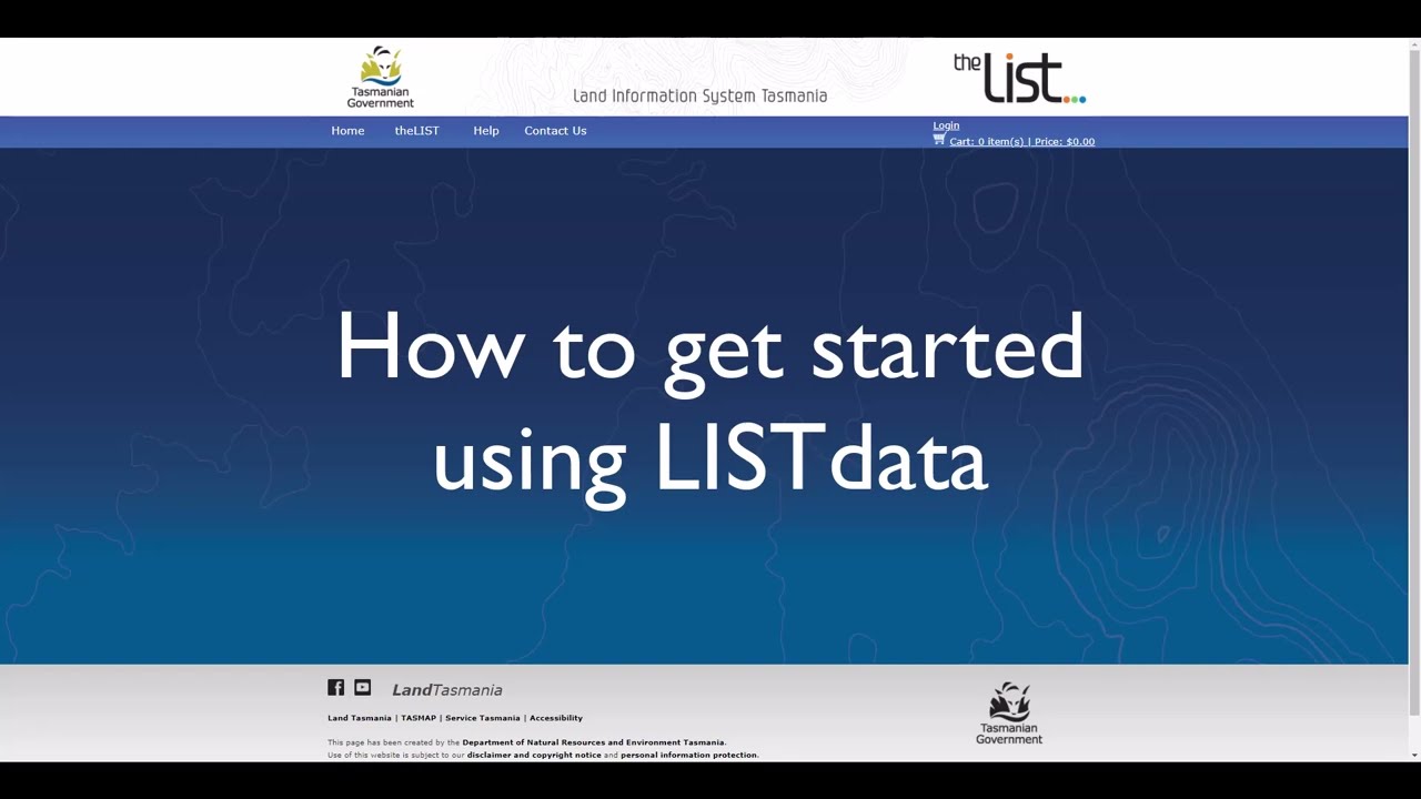 How to get started using LISTdata.