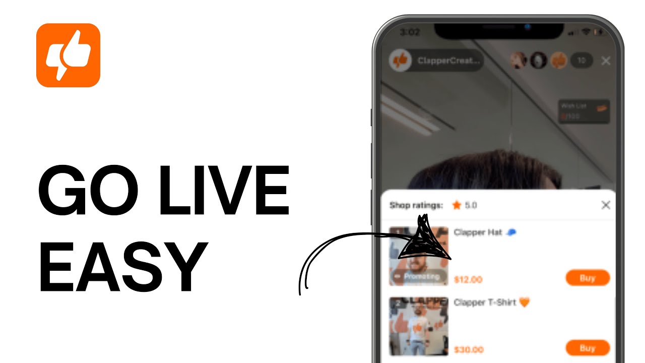How to Go Live on Clapper