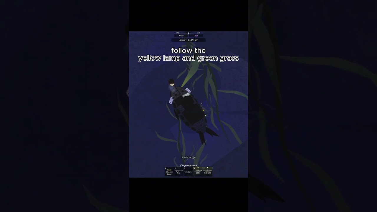 How to go Mariana Veil Calm Zone in Fisch