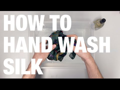 How To Hand Wash Silk - Silk Cleaning Tips