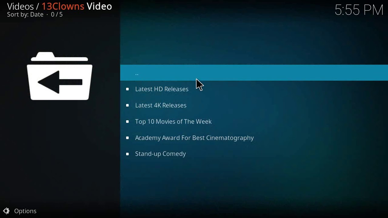 How to install 13Clowns video addon on Kodi