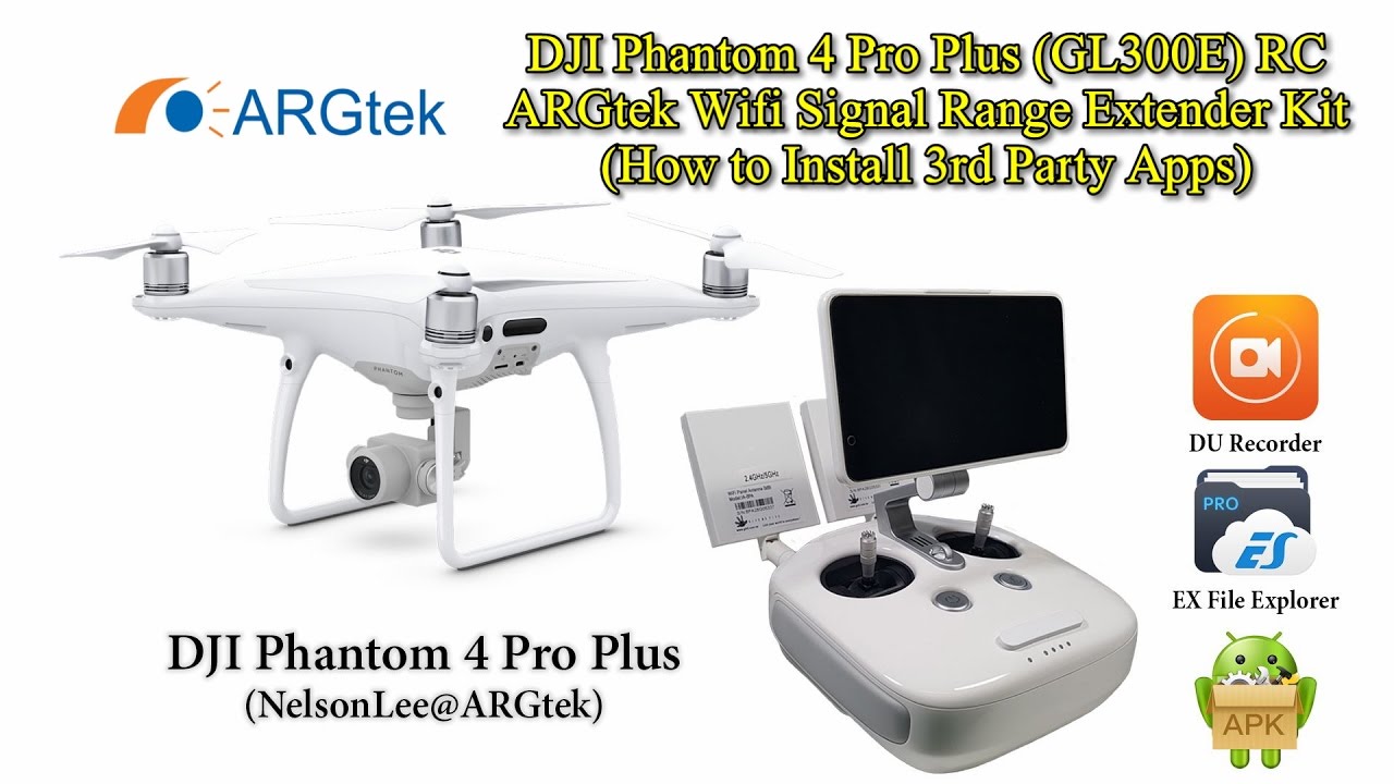 How to Install 3rd Party Apps - DJI Phantom 4 Pro Plus RC (GL300E)