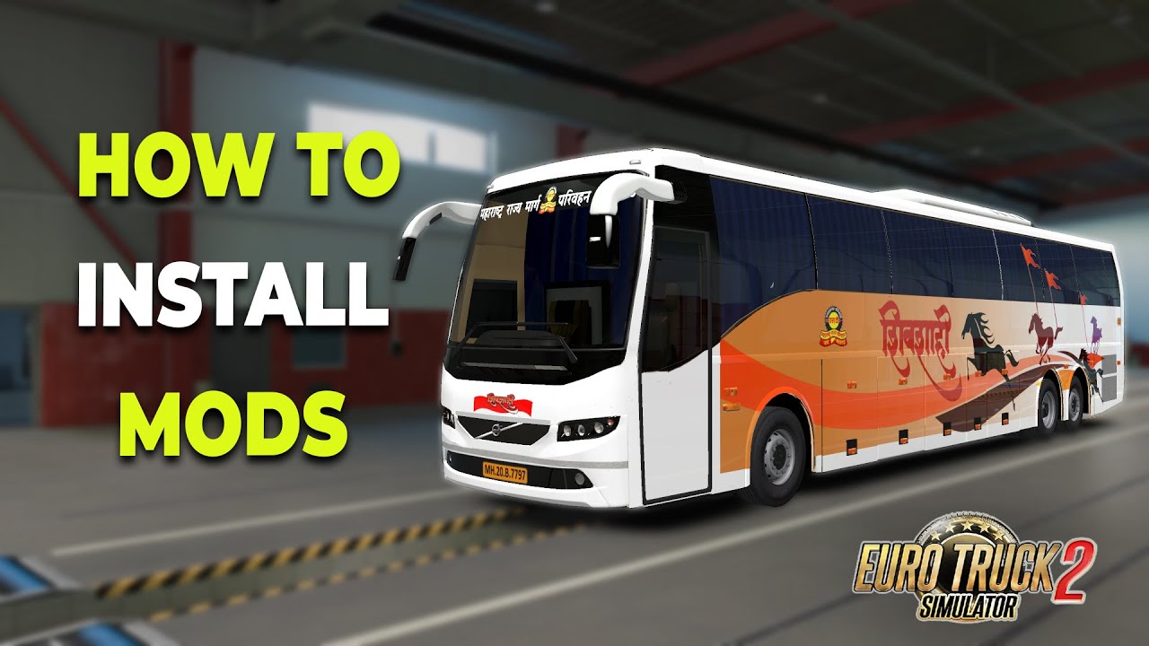 How to Install mods in ETS2/ATS | Easiest way 2025