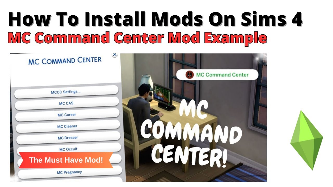How To Install The Mc Command Center Mod For Sims 4 | 2024