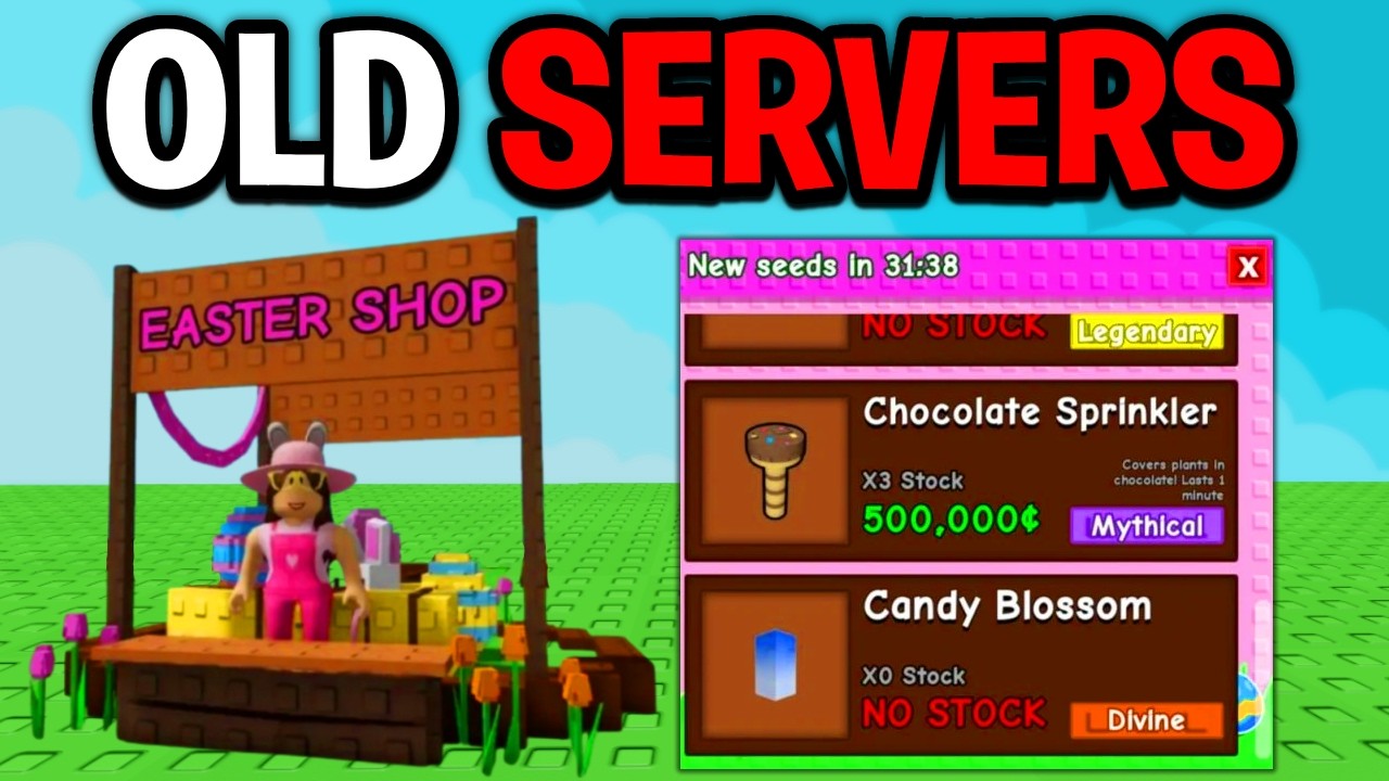 How To JOIN OLD SERVERS In Grow A Garden! (New Method)