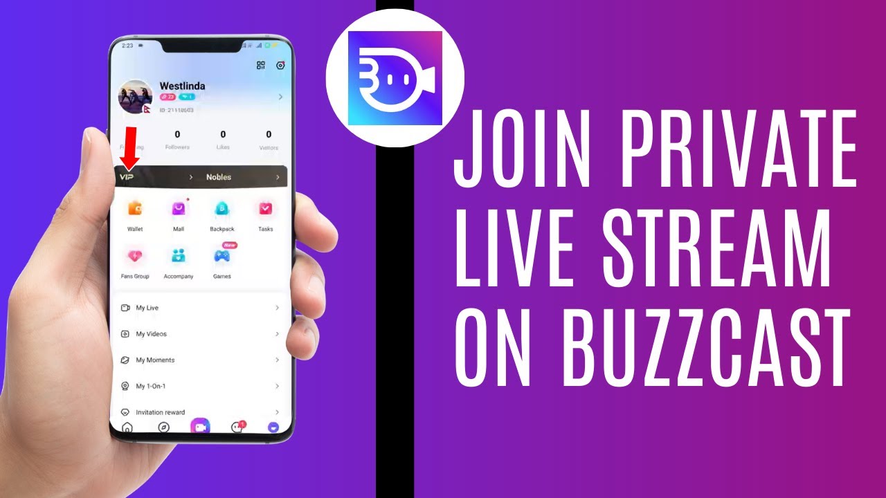 How To Join Private Live Stream On BuzzCast