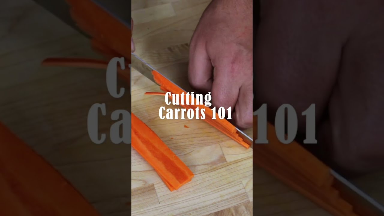 How to Julienne Carrots