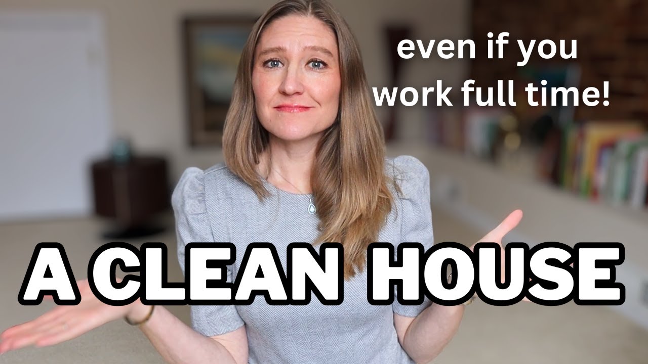 How To Keep A CLEAN HOUSE When You WORK FULL TIME | The Game Plan That FLOORED Me! (Family of 5)