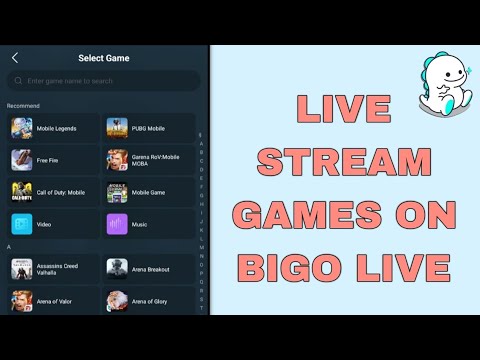 How To Live Stream Games On BIGO Live 2025