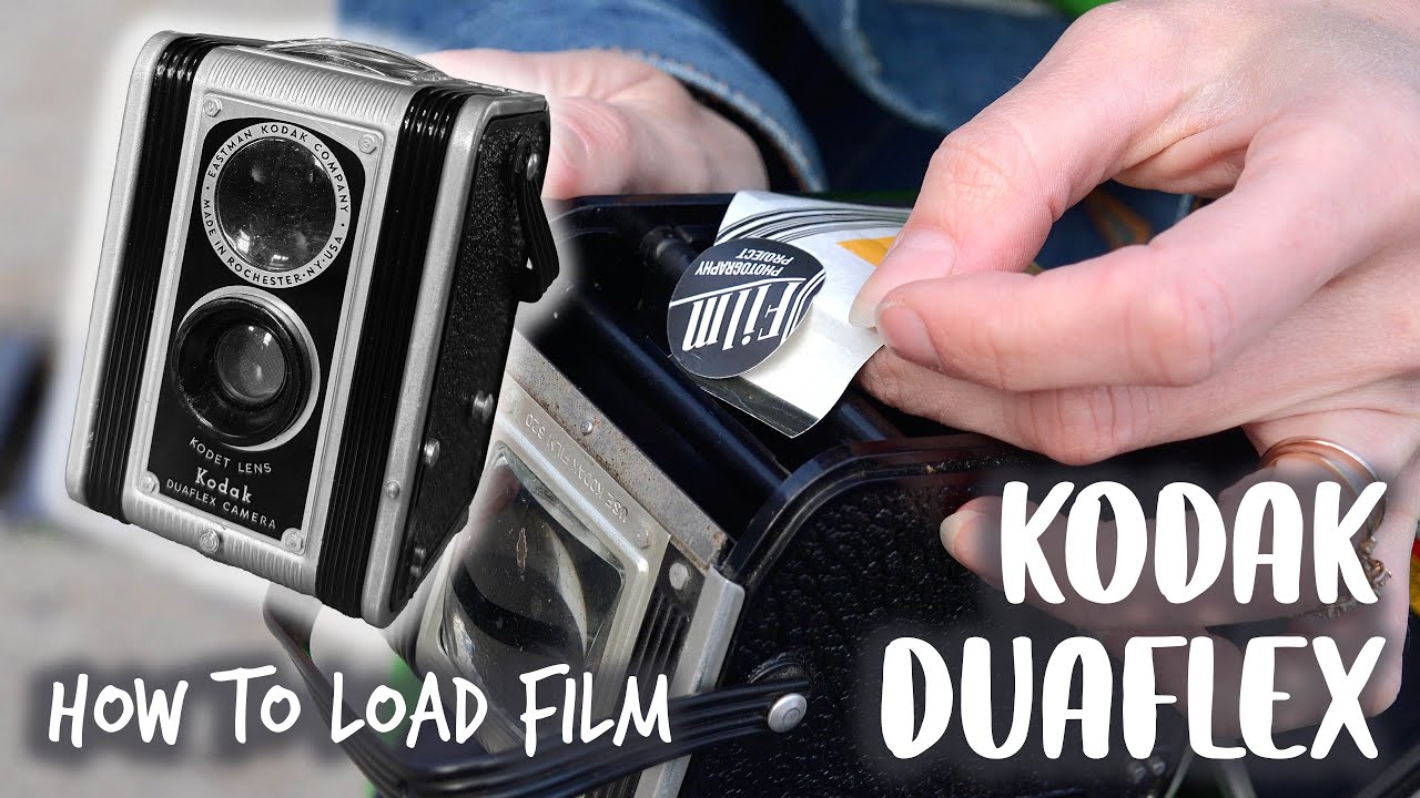 How to Load Film in a Kodak Duaflex 620 Camera