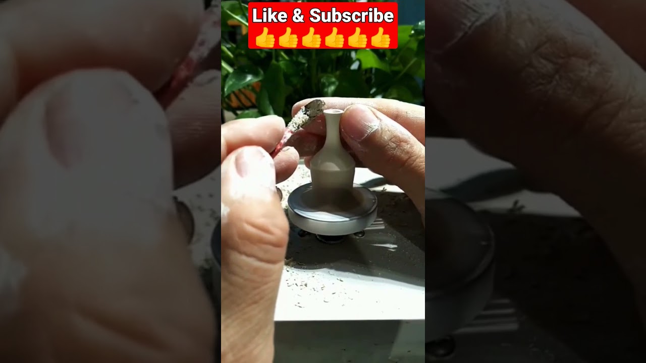 How to make a ceramic pottery shivling(#shorts #art )