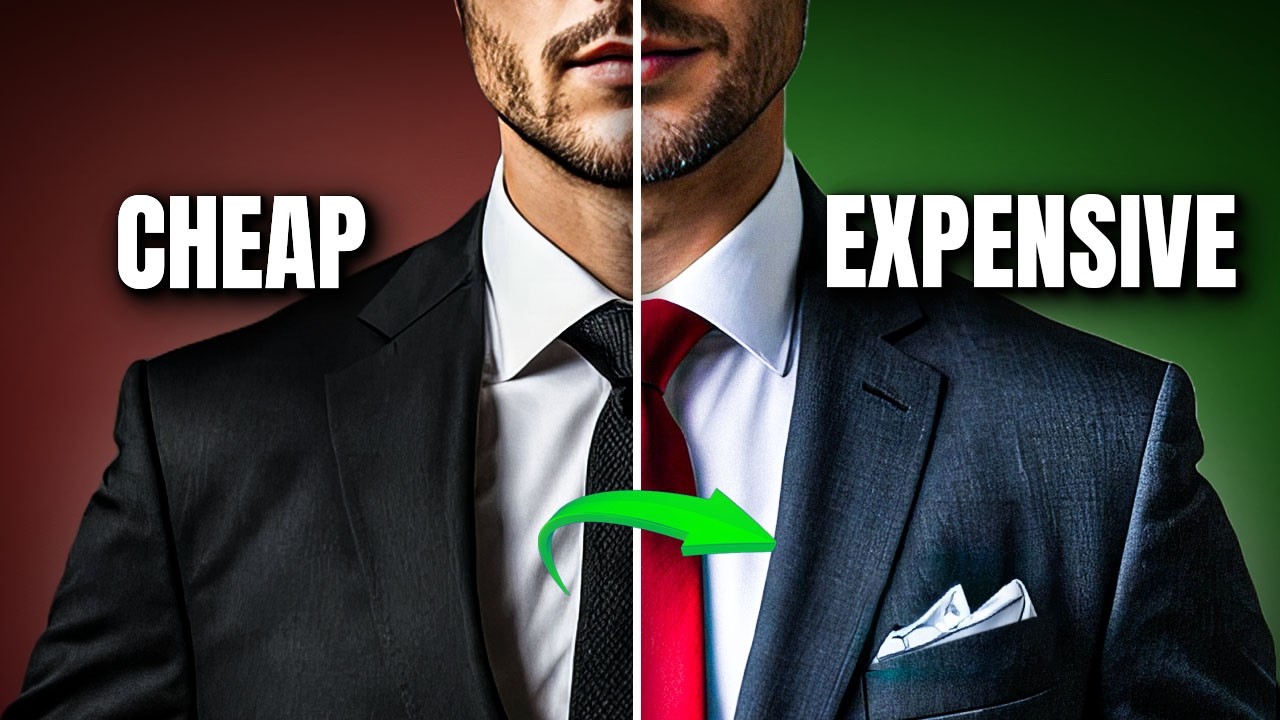 How To Make A Cheap Suit Look EXPENSIVE!