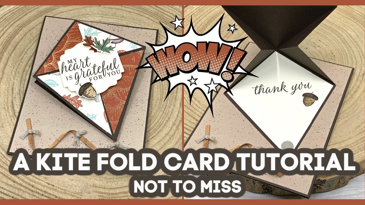 How to Make a Kite Fold Card that Packs a WOW!