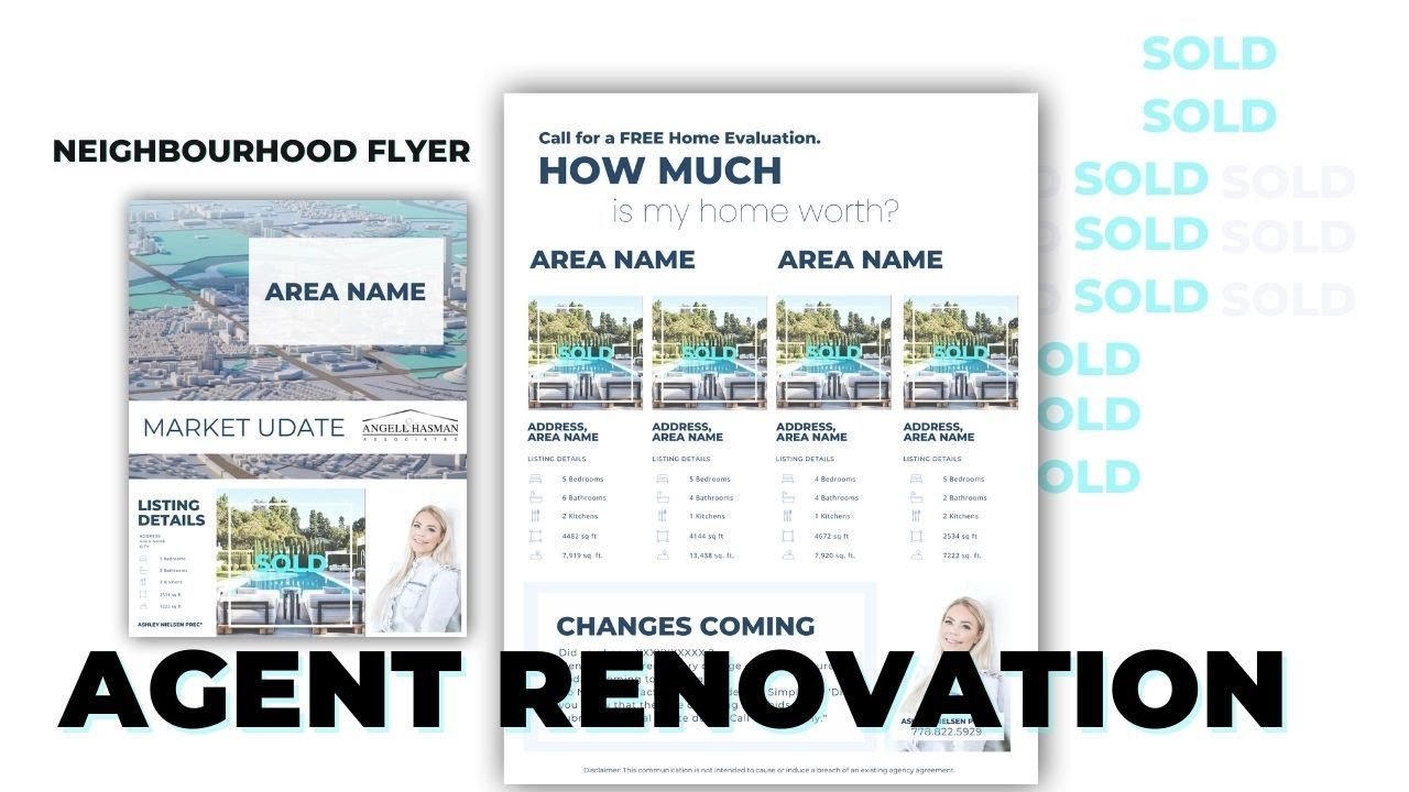 How To Make A Neighborhood Flyer - For Realtors