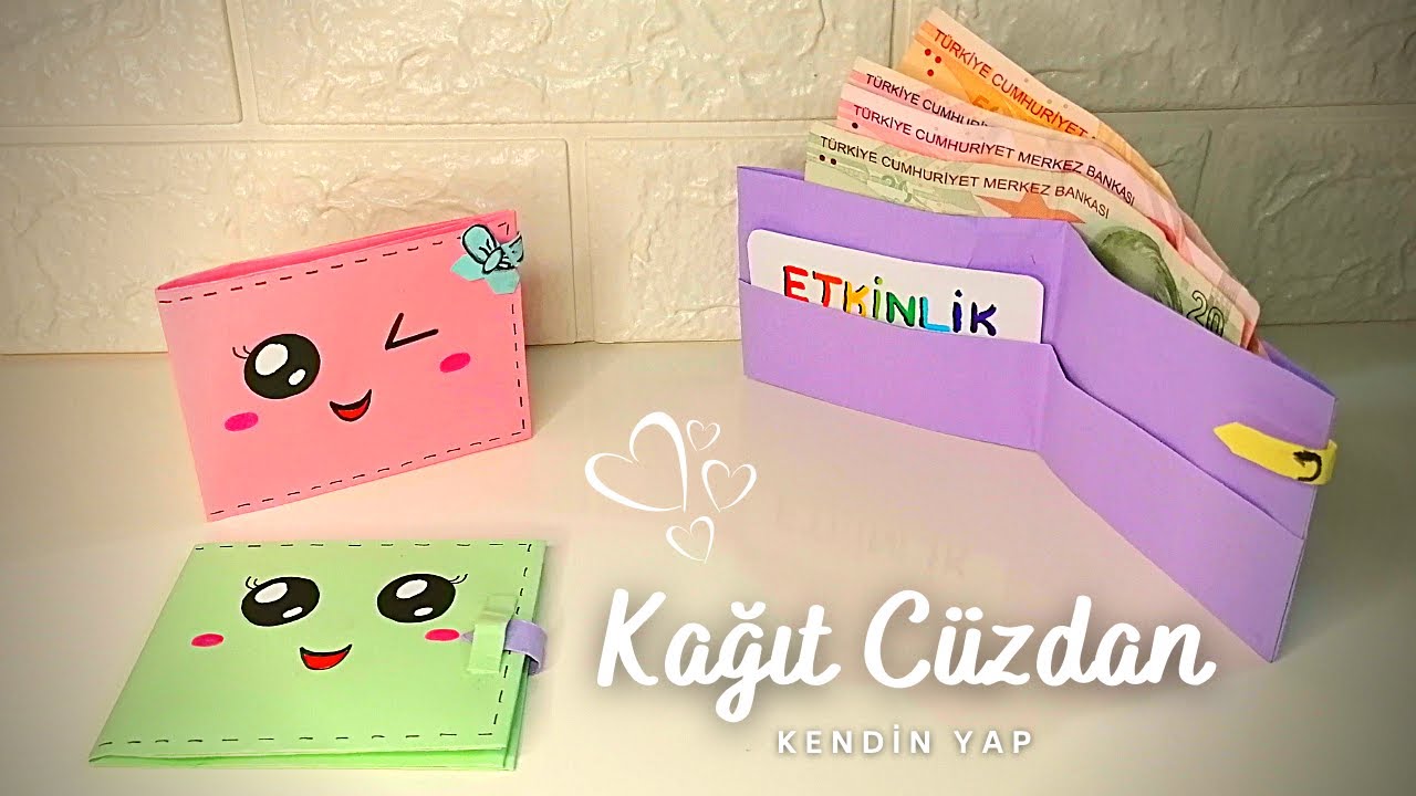 HOW TO MAKE A PAPER WALLET 💰💳💸🤩 ORIGAMI WALLET📜
