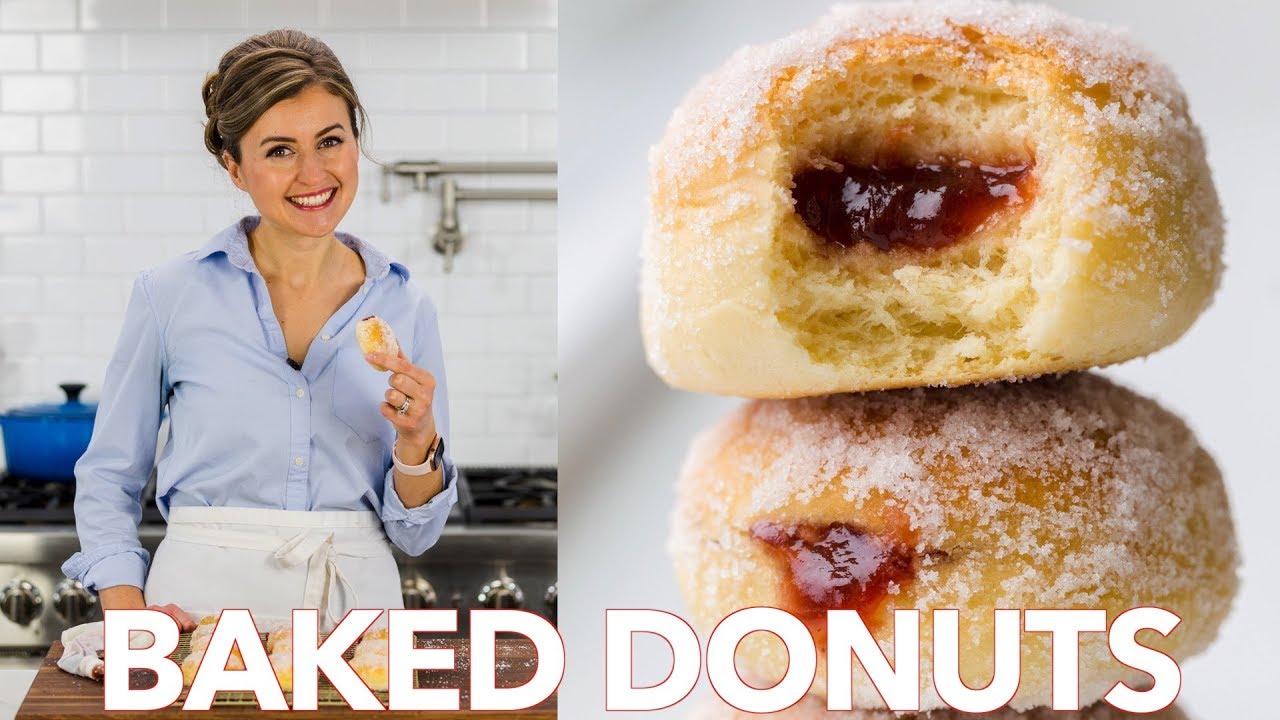 How To Make Baked Donuts Recipe Filled With Jam