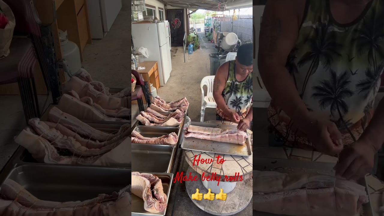 How to make belly rolls #bellyrolls  #unclerandyrecipes