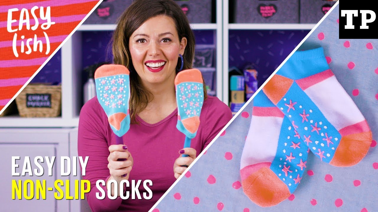 How to make DIY non-slip socks, tights, mitts + gloves | Easy(ish) S01E02