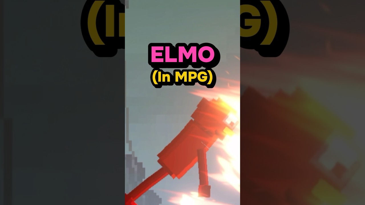 how to make elmo in melon playground 🥶🤑🗿