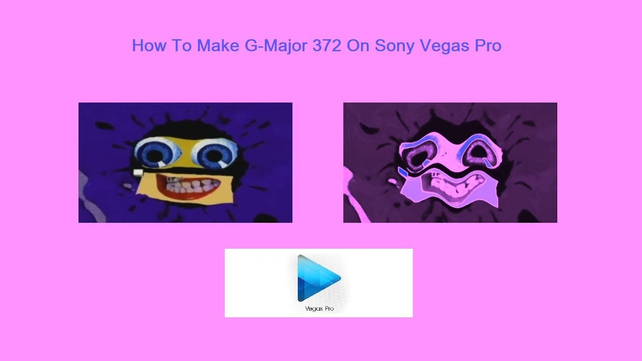 How To Make G-Major 372 On Sony Vegas Pro