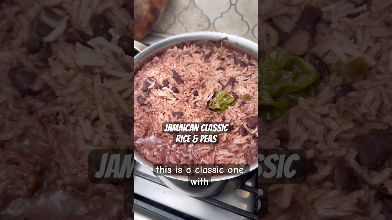 🇯🇲HOW TO MAKE JAMAICAN RICE & PEAS
