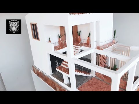 HOW TO MAKE MİNİATURE APARTMENT | MİNYATÜR APARTMAN YAPIMI (Mini İnşaat)