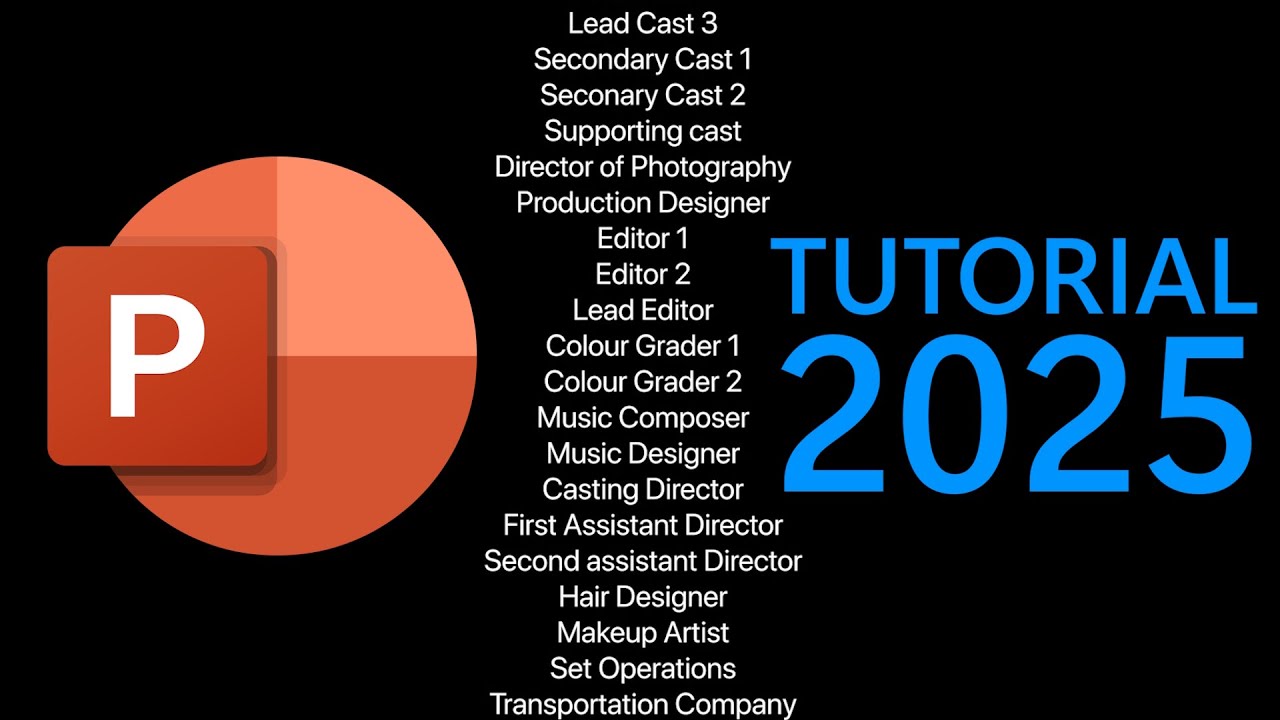 How to make Movie Credits in PowerPoint [2025 WORKING]