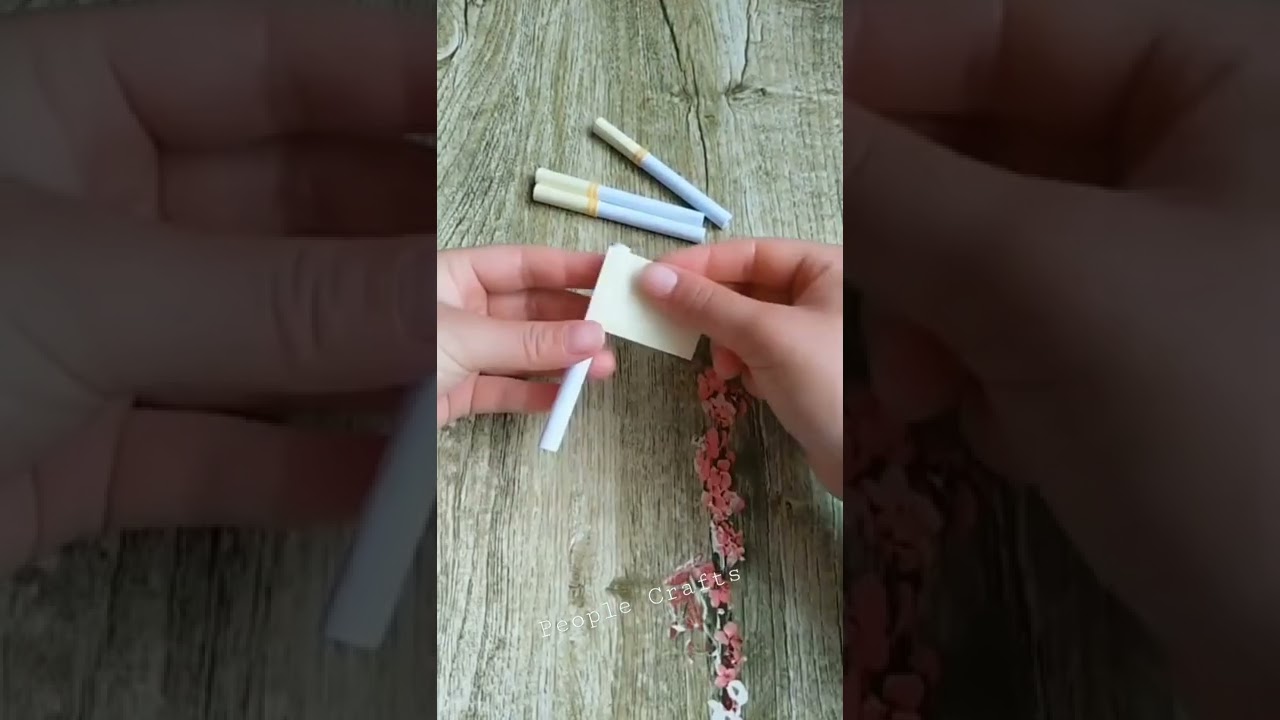 How to make Paper Cigarette 🚬 | DIY Making Paper Cigarette 🚬 | DIY Creative Craft for Every one