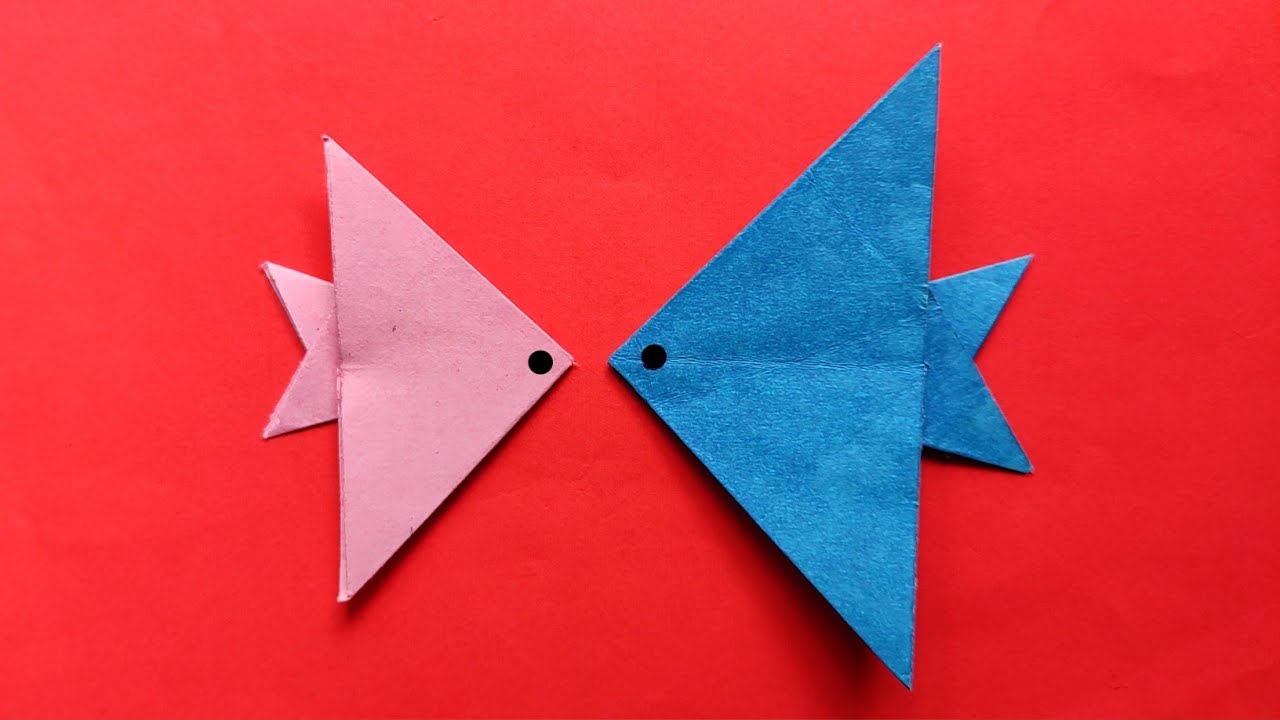 How to make Paper Fish | Origami Fish | Easy Origami Fish | Paper Fish