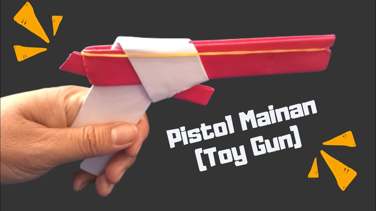 How To Make Paper Toy Gun Simple | How To Make Paper Toy Gun