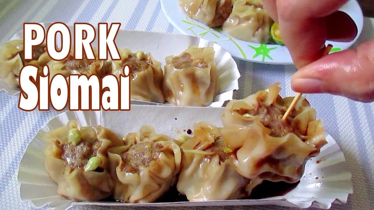 How To Make Pork Siomai I Siomai Recipe Filipino Style I Homemade Siomai