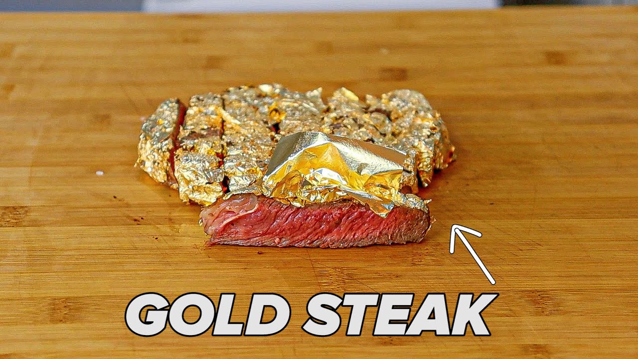 How to Make Salt Bae's 24K Gold Steak at Home